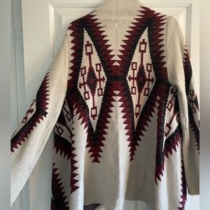Debut, southwestern pattern sweater